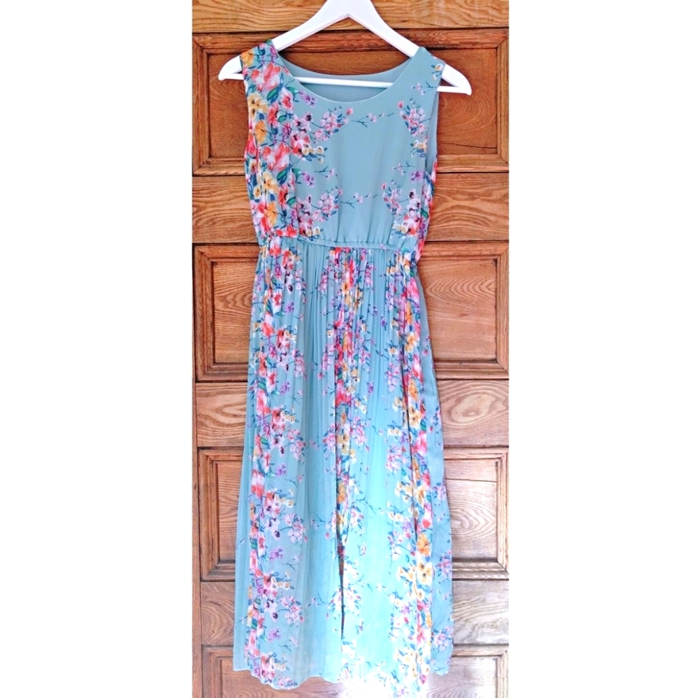 Japanese Floral Sakura Maxi dress